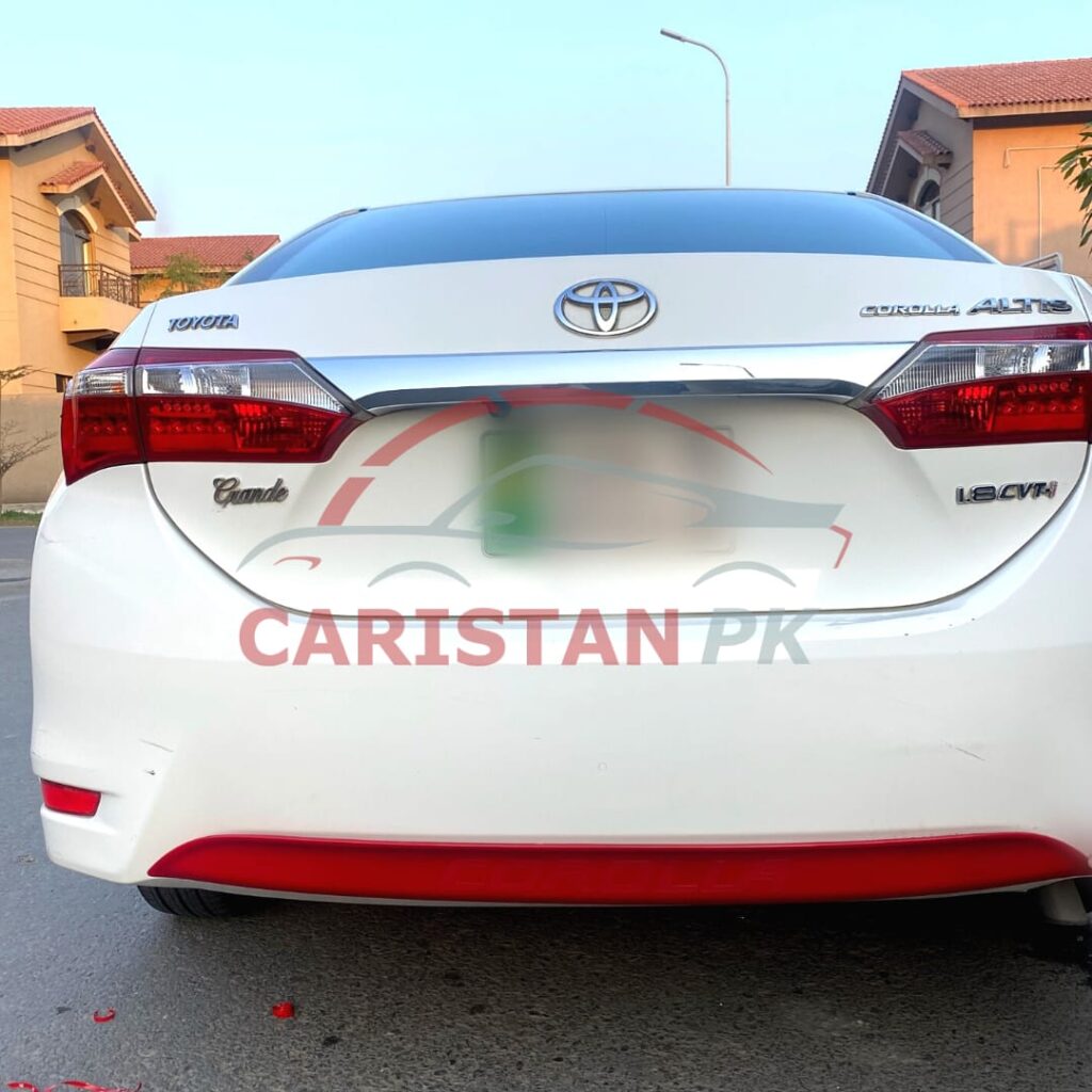 Toyota Corolla Bumper Lower Lip Red Moulding Set 2014-22