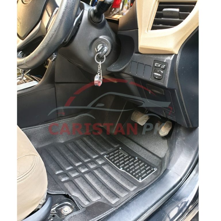 Toyota Corolla 5D Floor Mats Black 2014-23 2