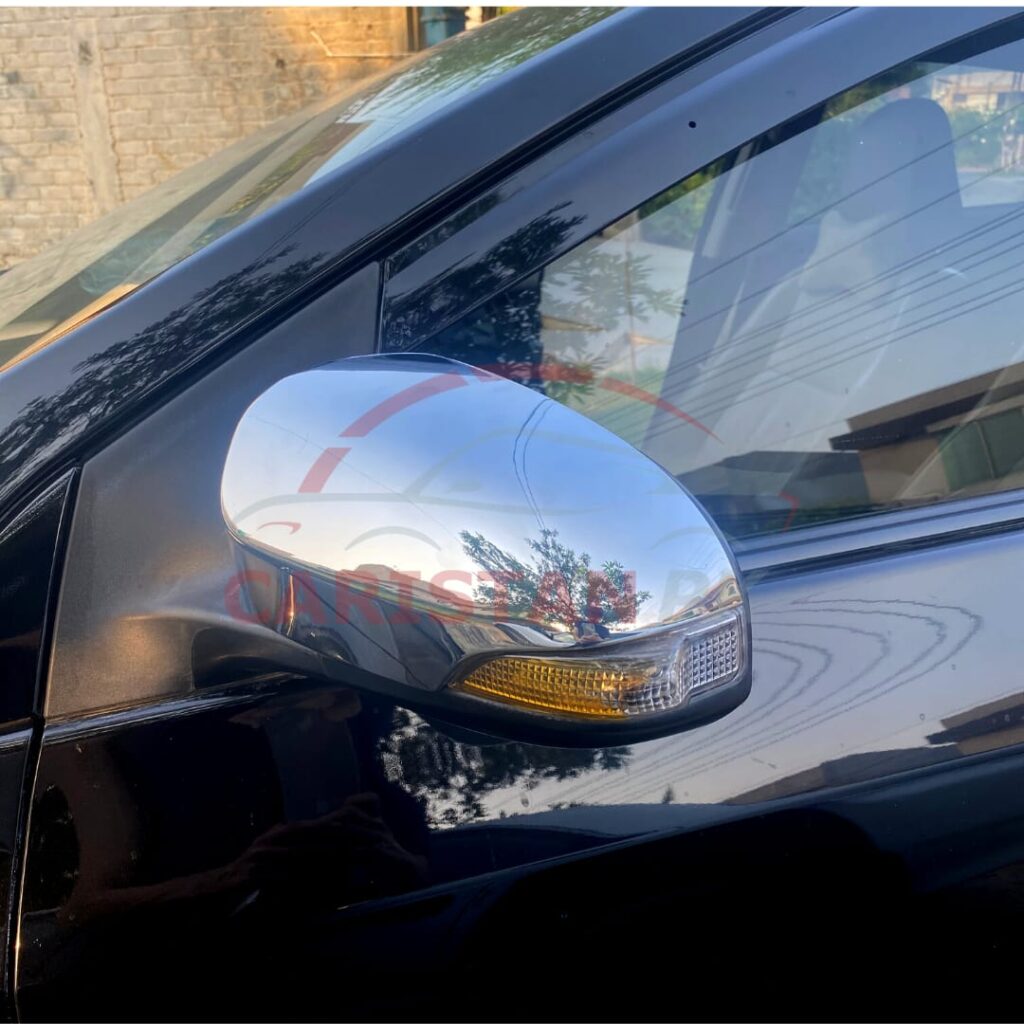 Toyota Chrome Side Mirror Cover 1