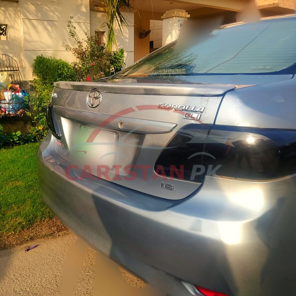 Unpainted Toyota Corolla Slim Design Trunk Spoiler 2009-13 1