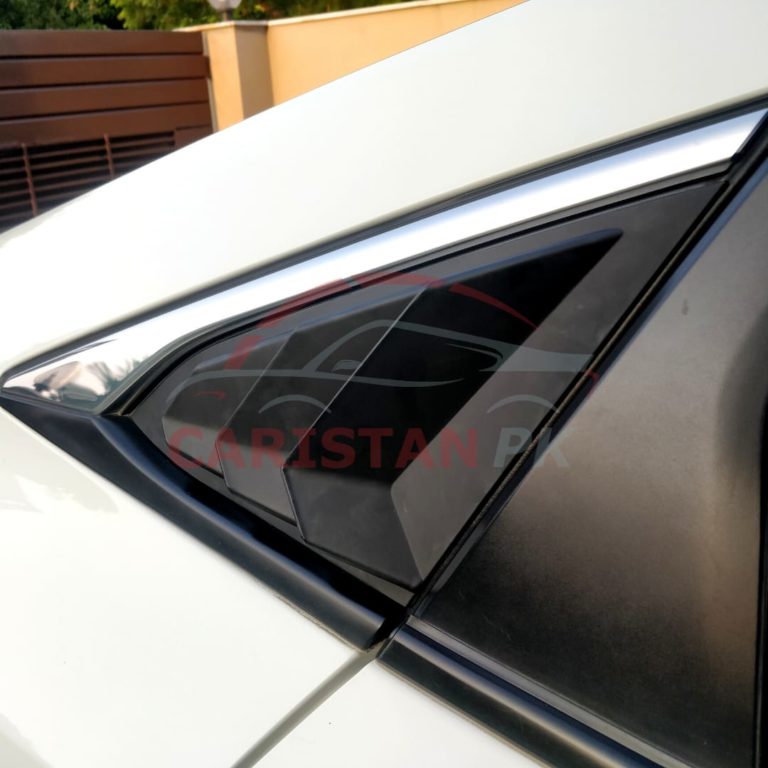 Honda Civic Window Quarter Glass Evo Cover Vent Set 2016-21 3