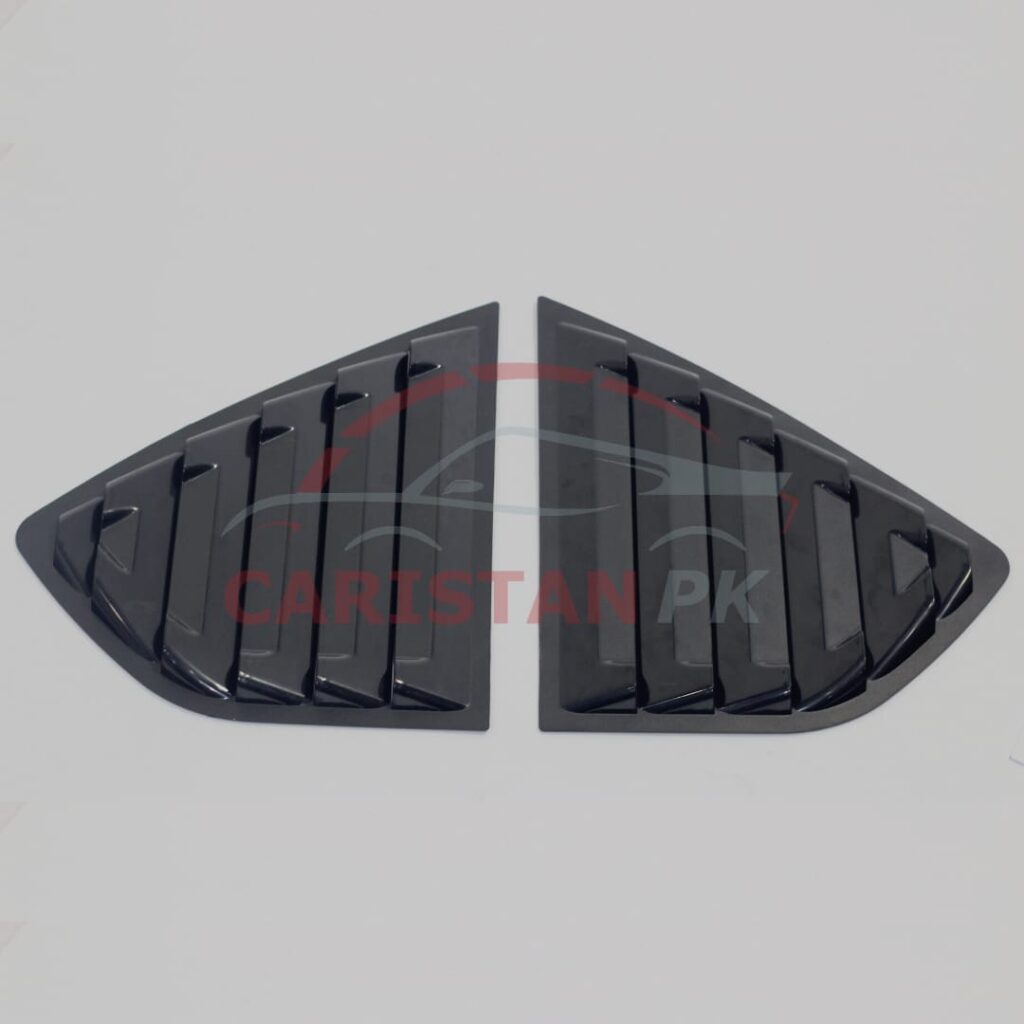 Suzuki Alto Window Quarter Glass Evo Louver Cover Vent Set 2017-24 1