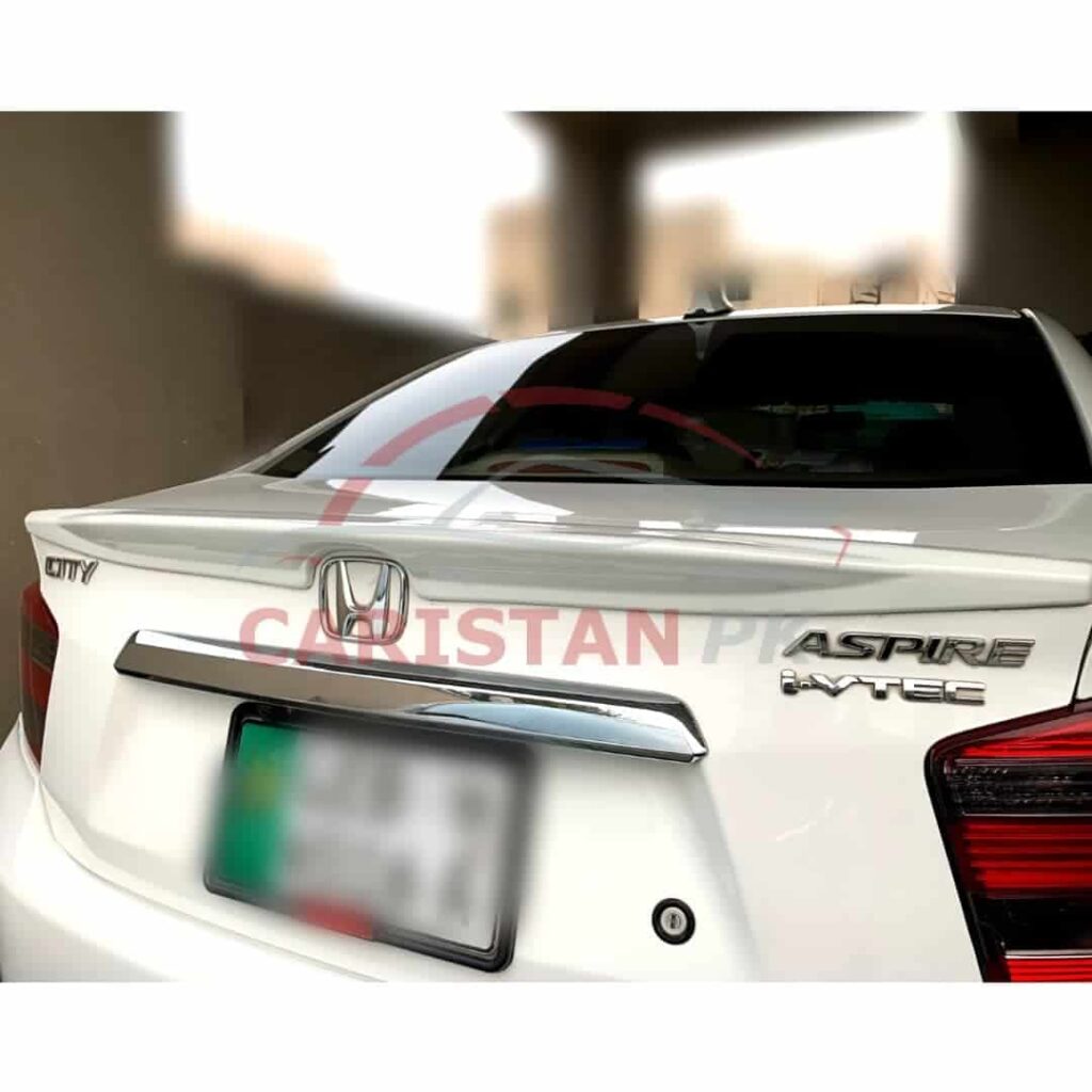 Unpainted Honda City ABS Plastic FG Lip Spoiler 2009-21 1