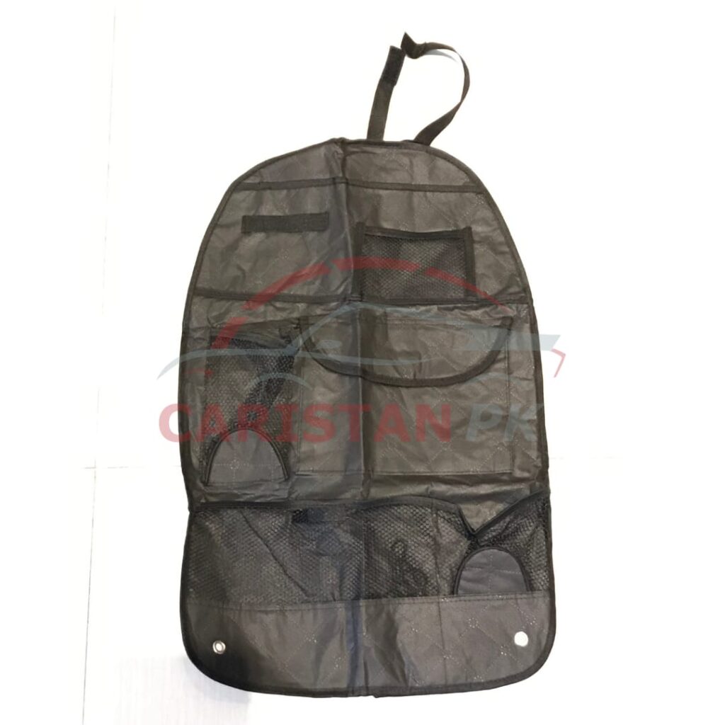 Car Back Seat Organizer Black 1