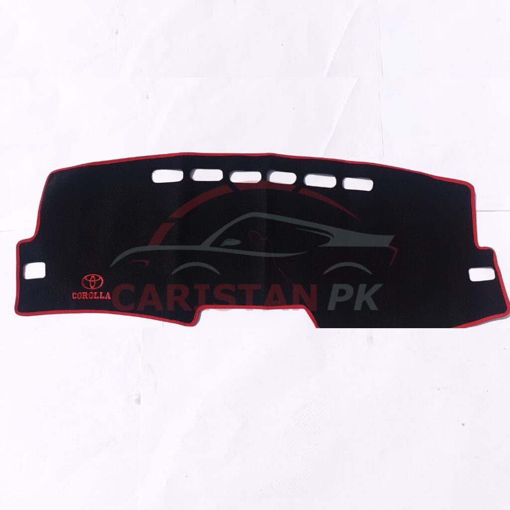 Toyota Corolla Dashboard Carpet With Red Lining 2009-13 1