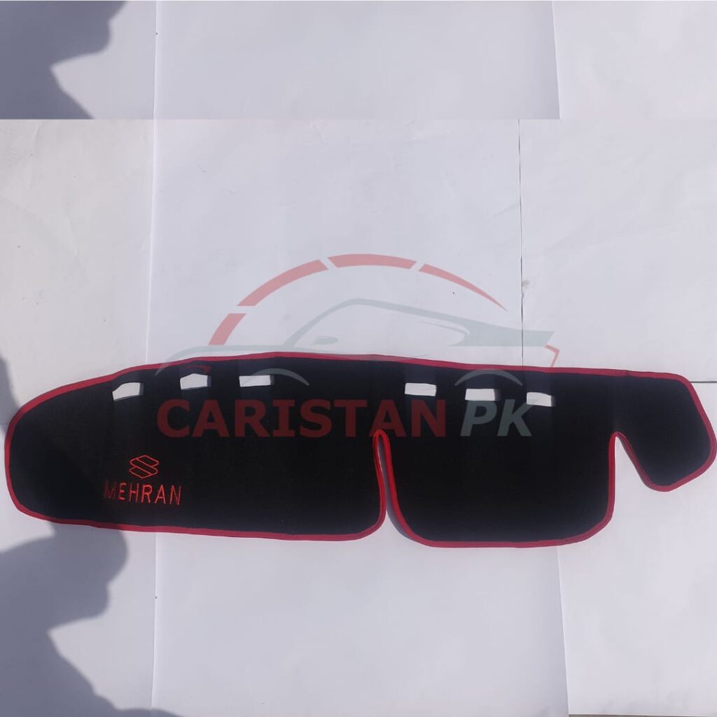 Suzuki Mehran Dashboard Carpet With Red Lining 1