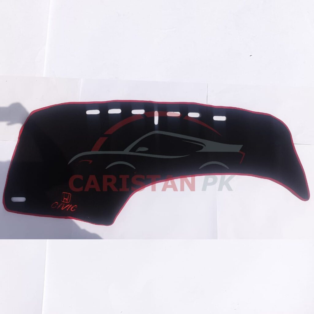 Honda Civic Rebirth Dashboard Carpet With Red Lining 1