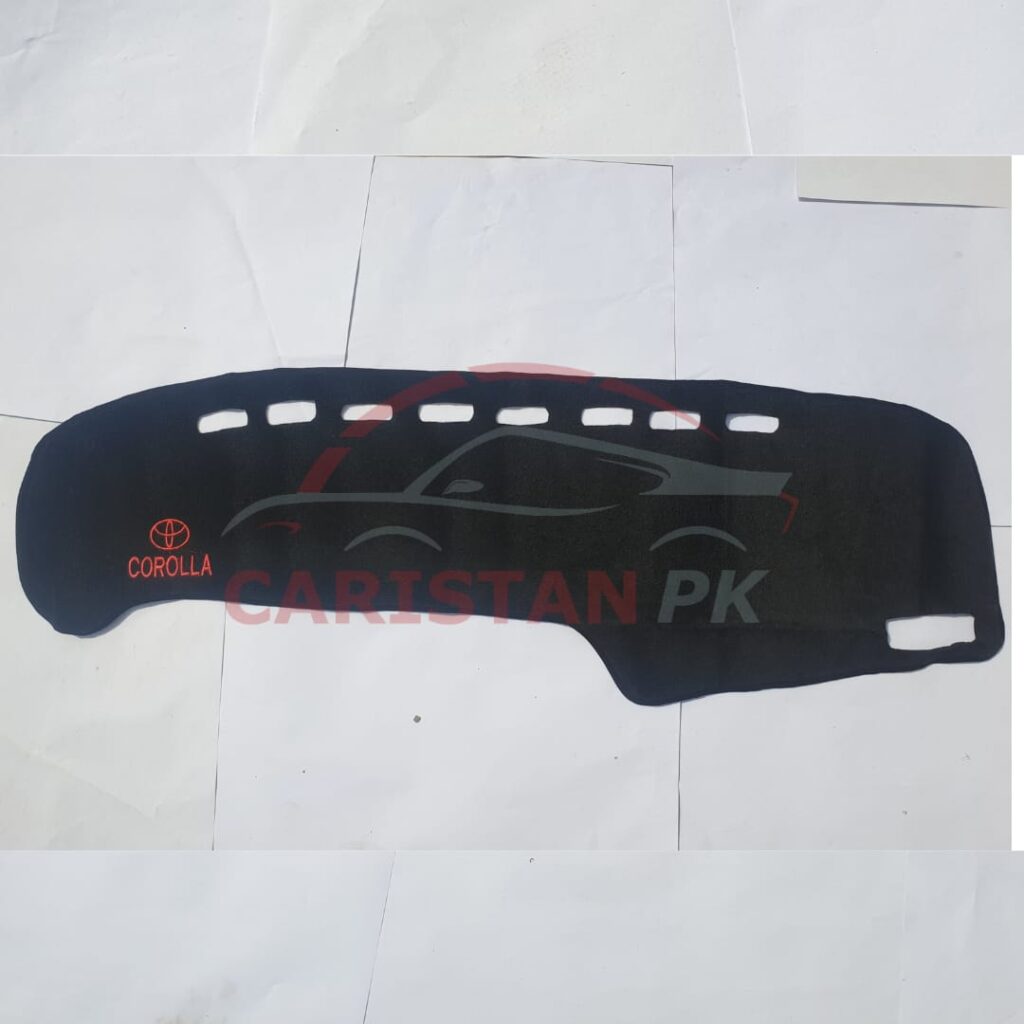 Toyota Corolla Dashboard Carpet Black 1991-2001 Model 1