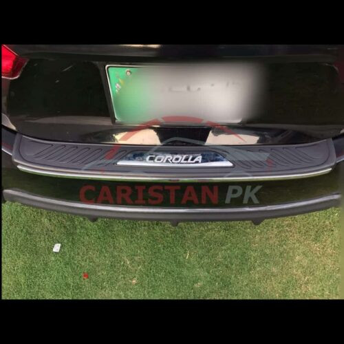 Toyota Corolla Rear Bumper Protector Design A 2014-22 1