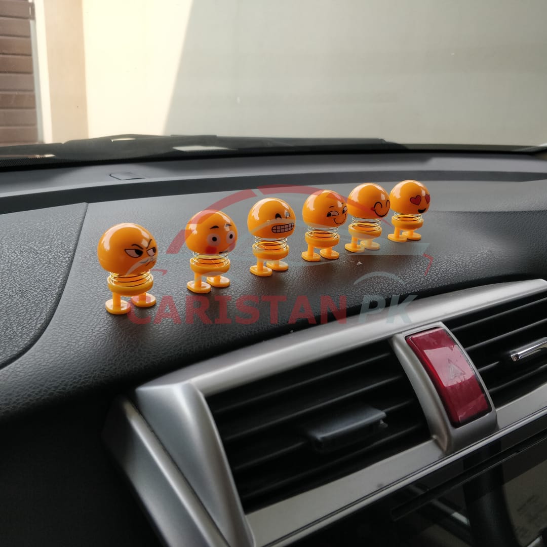 Pack Of 6 Dancing Spring Emoji For Dashboard Small