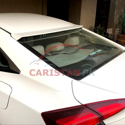 Unpainted Honda Civic ABS Plastic Roof Spoiler 2016-21 3