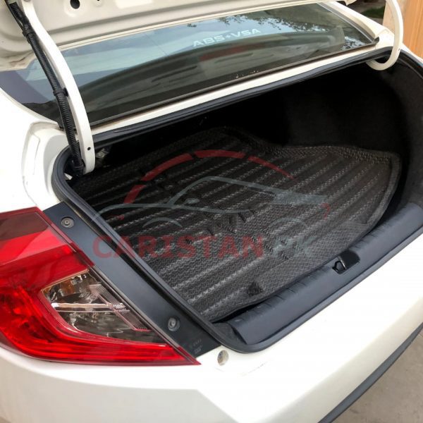 Honda Civic Foam Trunk Mat Black 2016-21 3