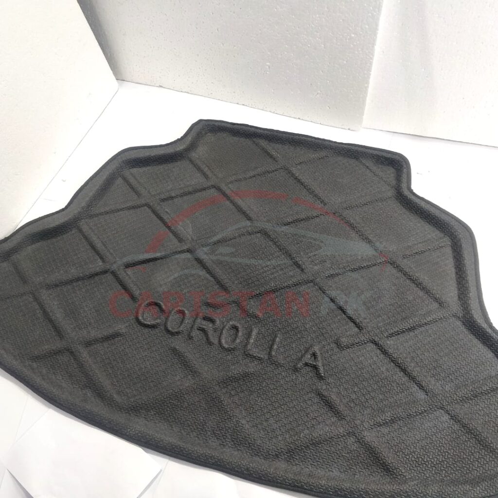 Toyota Corolla Foam Trunk Mat Black 2017-24 1