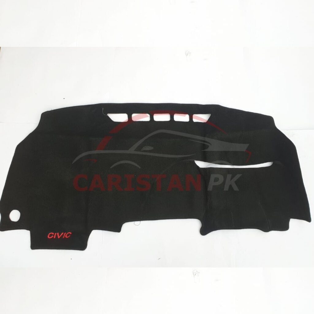 Honda Civic Reborn Dashboard Carpet Black 1