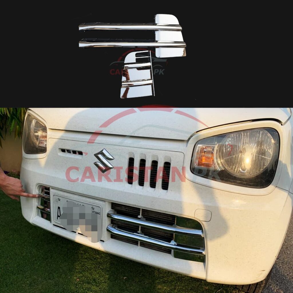 Suzuki Alto Front Lower Grille Chrome Trim 2017-24