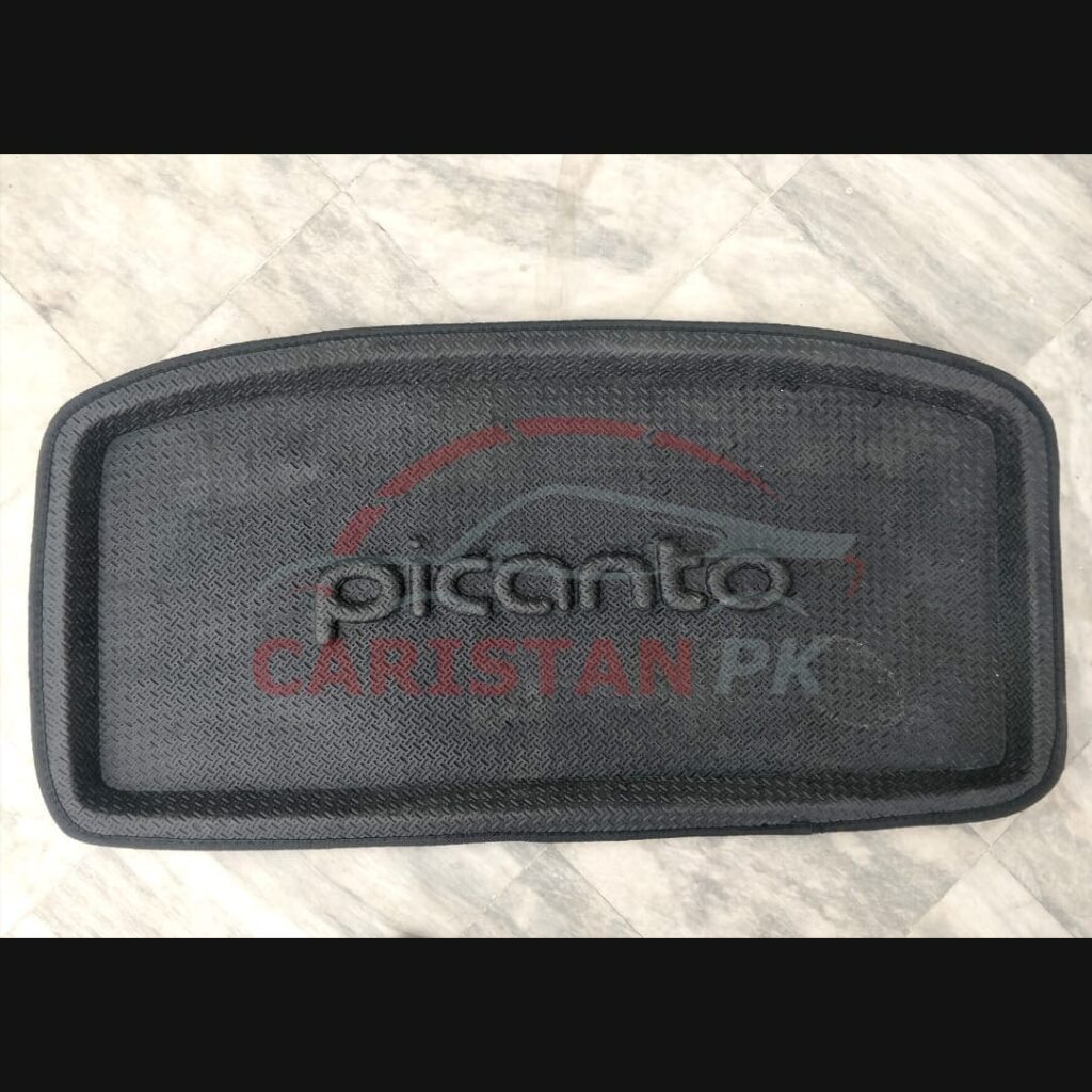 KIA Picanto Foam Trunk Mat Black 5