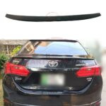 Unpainted Toyota Corolla Trunk Lip Spoiler 2014-24