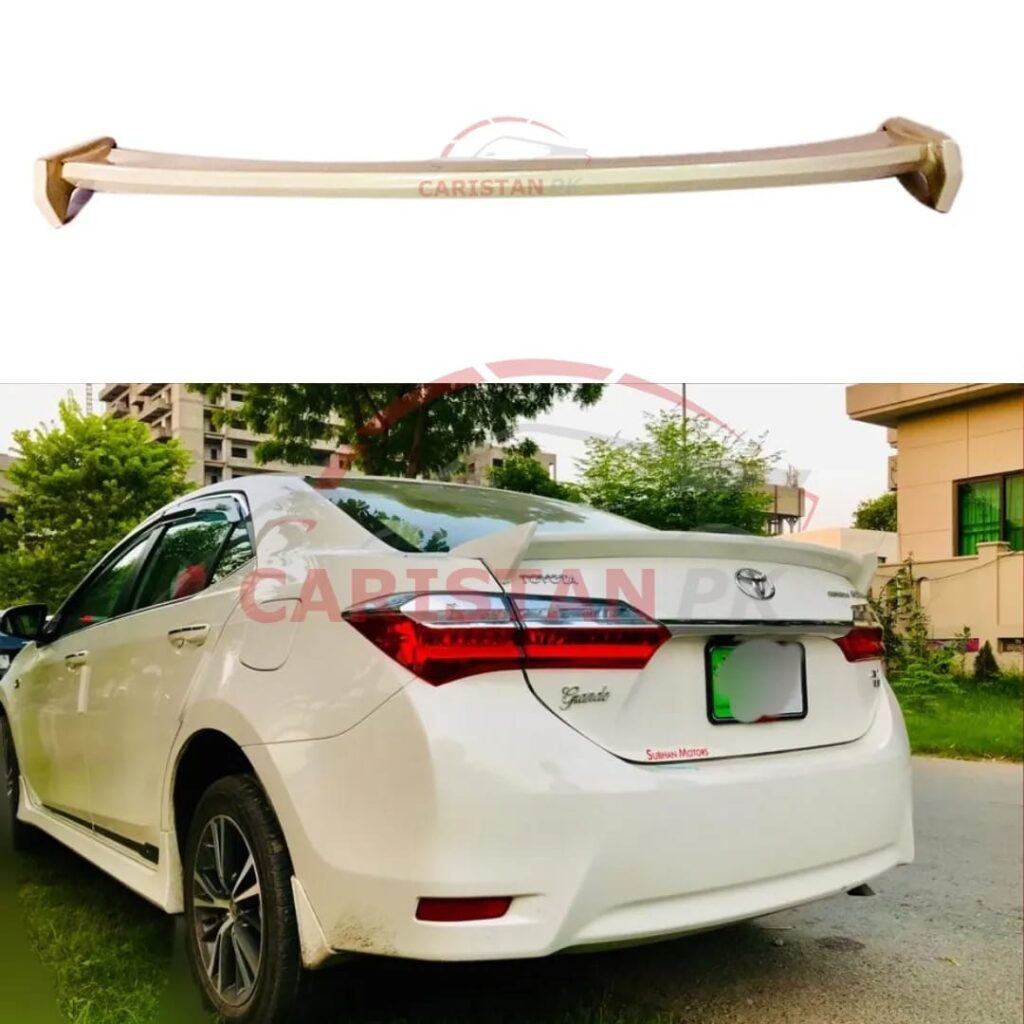 Unpainted Toyota Corolla TRD Trunk Spoiler 2014-24 Model