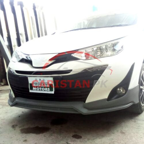 Unpainted Toyota Yaris Body Kit Fiber Glass 4 Piece 5