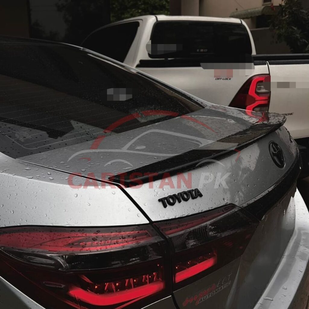 Unpainted Toyota Corolla Trunk Lip Spoiler 2014-24 1