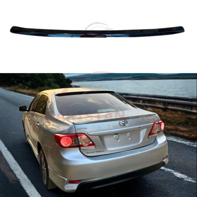 Unpainted Toyota Corolla Slim Design Trunk Spoiler 2009-13 4