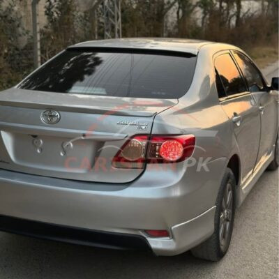 Unpainted Toyota Corolla Slim Design Trunk Spoiler 2009-13 3