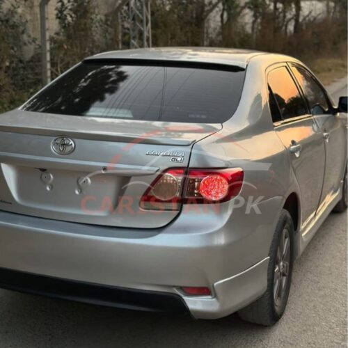 Unpainted Toyota Corolla Slim Design Trunk Spoiler 2009-13 3