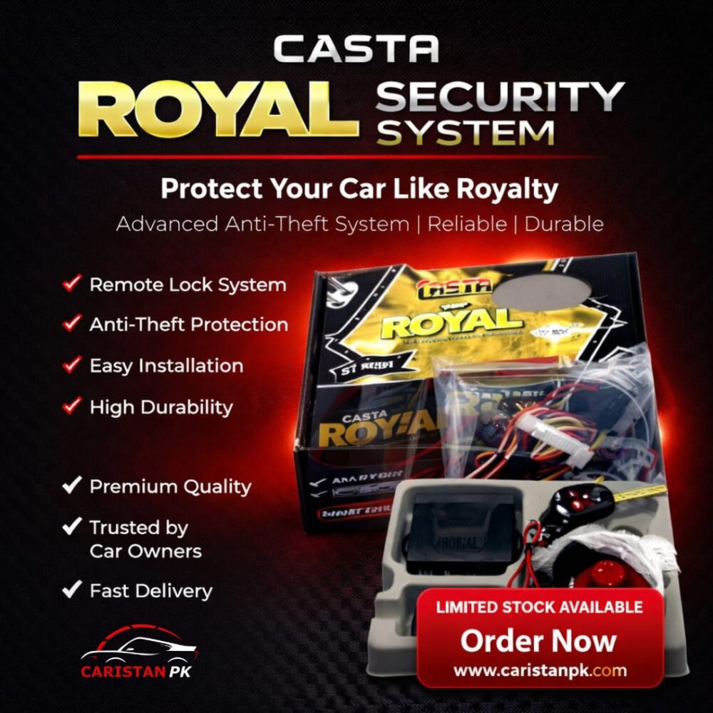 Casta Premium Anti-Theft Car Alarm Security System