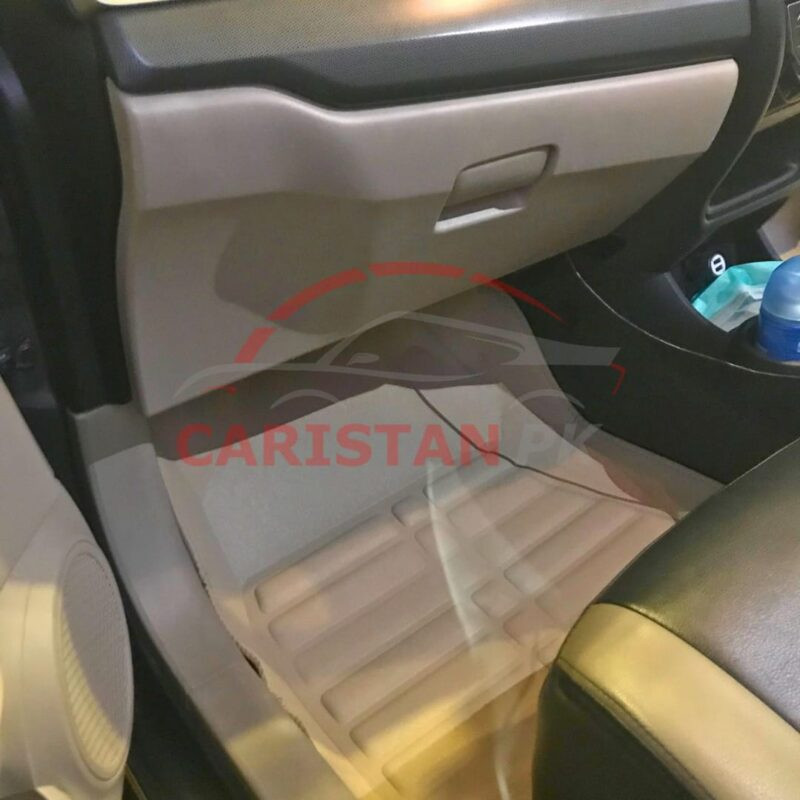Honda BRV 5D Floor Mats Beige 3 Piece Set 3