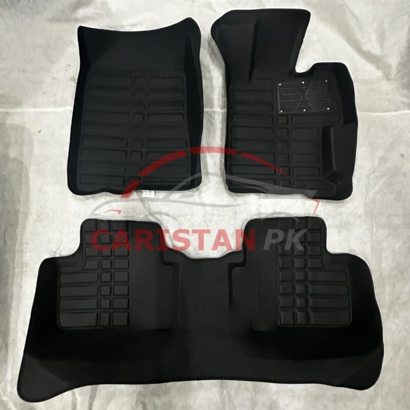 Honda Civic Reborn 5D Floor Mats Black 2