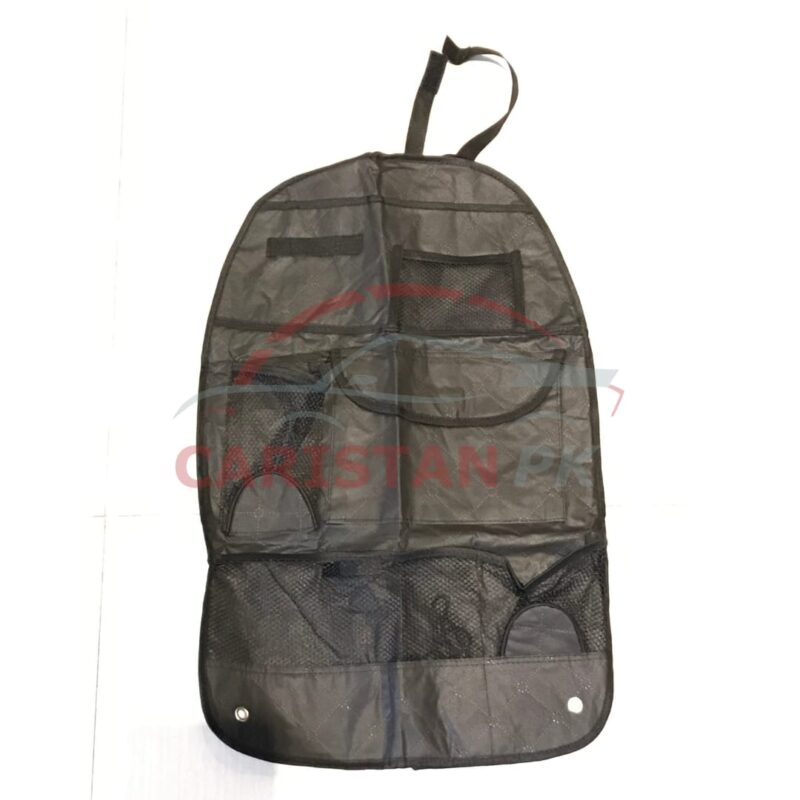 Car Back Seat Organizer Black 1