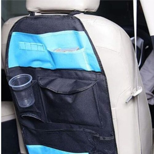 Car Back Seat Organizer Black