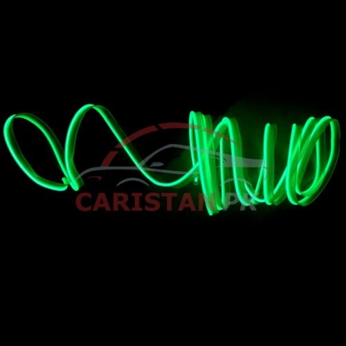 Flexible EL Glow Wire Interior Light Decoration Green 2