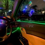 Flexible EL Glow Wire Interior Light Decoration Green 3