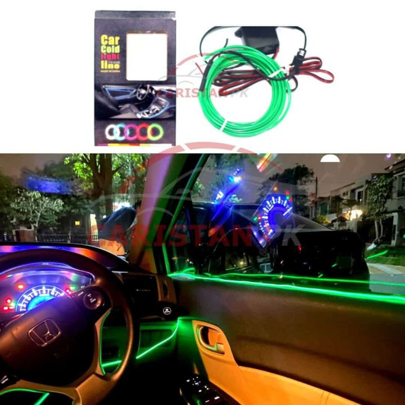 Flexible EL Glow Wire Interior Light Decoration Green Flexible EL Glow Wire Interior Light Decoration Green