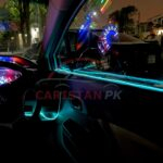 Flexible EL Glow Wire Interior Light Decoration Light Blue 1