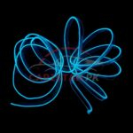 Flexible EL Glow Wire Interior Light Decoration Light Blue 2