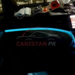 Flexible EL Glow Wire Light Neon Blue 1