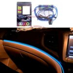 Flexible EL Glow Wire Light Neon Blue