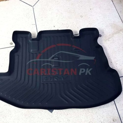 Honda BRV PVC Trunk Mat Black 1
