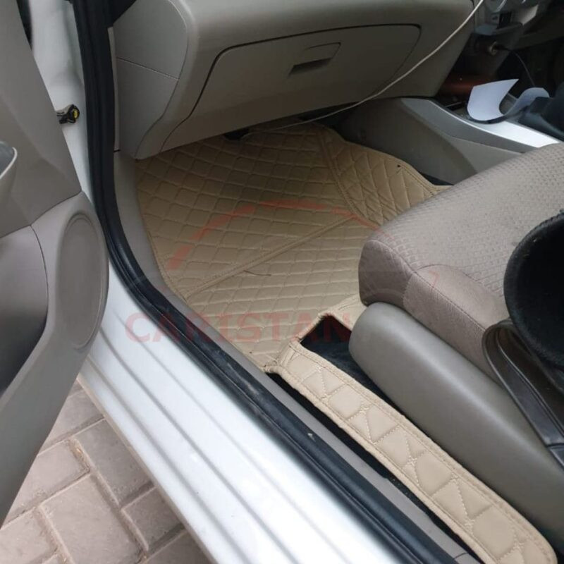Honda City 7D Floor Mats Beige 2009-21 5