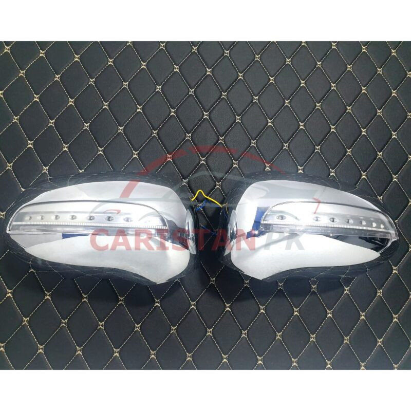 Honda City DRL Side Mirror Chrome Cover 2009-21 3