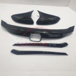 Honda Civic Batman Style Complete Gloss Black Kit 2016-21 1