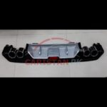 Honda Civic Bumper Diffuser Silver 2016-21 Model 1