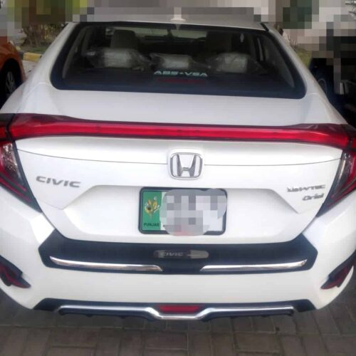 Honda Civic Rear Bumper Protector 2016-21 3