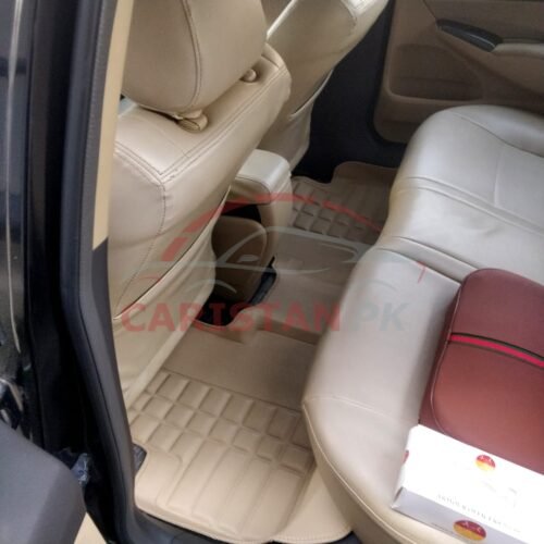 Honda Civic Reborn 5D Floor Mats Beige 2006-11 3