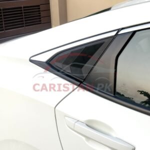 Honda Civic Window Quarter Glass Evo Cover Vent Set 2016-21 2