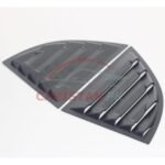 Honda Civic Window Quarter Glass Evo Louver Cover Vent Set 2001-05 1