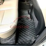 KIA Sportage 7D Floor Mats Black With Beige Stitch 3
