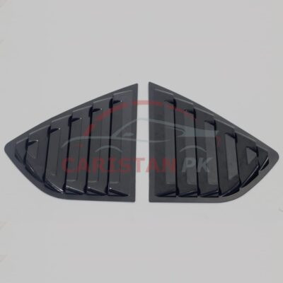 Suzuki Alto Window Quarter Glass Evo Louver Cover Vent Set 2017-26 1
